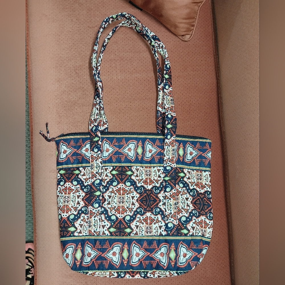 Patterned Tote Bag - Multicolor - image 4